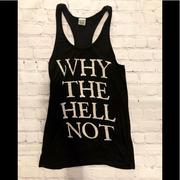 Colorbear Tops - Brand New Black Racerback Tank